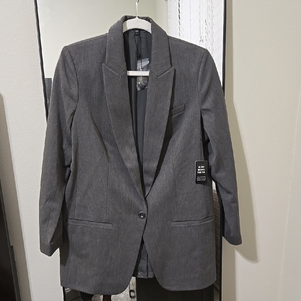 NWT Gray Blazer